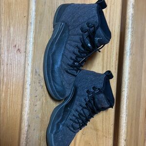 Jordan Black and Gray Sneakers